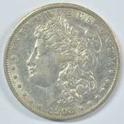Key date 1902-S Morgan Silver Dollar in high grade