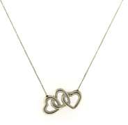 Tiffany & Co Triple Heart Necklace
