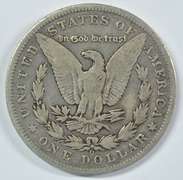 Rare key date 1893-O Morgan Silver Dollar. Nice circ