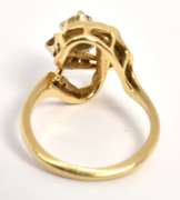 Interesting Nugget Style Diamond Ring