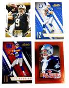4 NFL QB Greats Football Cards
