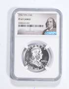 PF67 CAM 1956 Franklin Half Dollar - Type 2 - Graded NGC