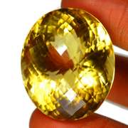 AAA cut and color 83.65ct Brazilian Citrine