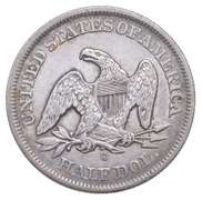 1855-O Seated Liberty Half Dollar