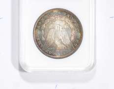 MS65 1886 Morgan Silver Dollar - CAC - Graded NGC