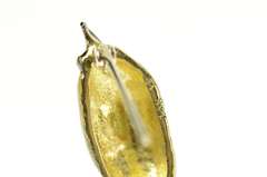 14K Yellow Gold Elaborate Enamel Mallard Duck 3D Statement Pin/Brooch