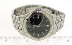 Raymond Weil Stainless Steel Black Dial Watch