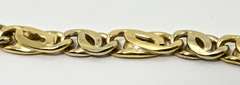 Gorgeous 18K 21" Fancy Link Necklace
