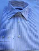 Super Fine Quality Blue Shirt By Di Stefano