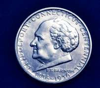 1936 Bridgeport  50 C Brilliant White UNC