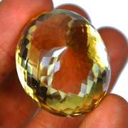 AAA cut and color 83.65ct Brazilian Citrine