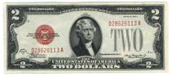 Nice CU Series of 1928-D $2 Red Seal Note