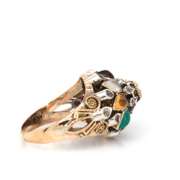 Thai Multi Gemstone Cluster Ring