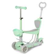Height Adjustable 3-Wheel Kids Kick Scooter with Seat