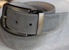 Classy Fine Quality Suede Belt, Made In Italy