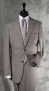 Stylish Glen Plait, Comfort Fit Suit, Made in Italy