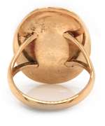 Beautiful 14kt YG Turquoise Ring