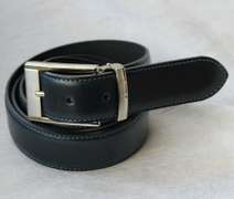 Classy Full Grain Leather Belt, Made In Italy