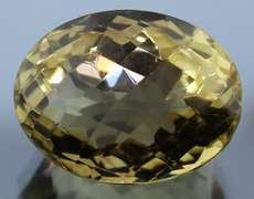 Exciting 32.18ct 21mm checker top Citrine