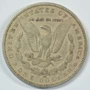 Real sharp 1891-CC Morgan Silver Dollar. Key date