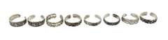 Group lot of 8 Toes Rings