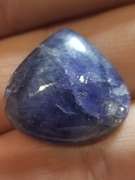 Very large 30.82ct unheated Tanzanite cabochon