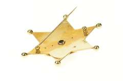 14K Yellow Gold 1960's Chicago Commissioner of Buildings Pin/Brooch