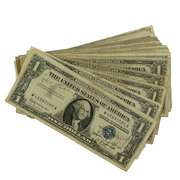 90 Assorted $1 Silver Certificates