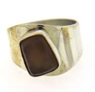 Modern Group Lot of 3 Sterling Silver Rings