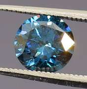 Incredible 1.04ct rare London blue Diamond solitaire