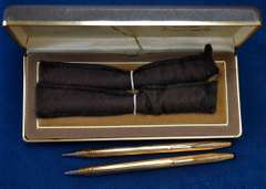 Cross Pen and Pencil Set Gold Filled