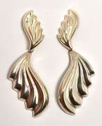 Four Pairs Sterling Dangle Earrings