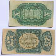 10 Cent And 25 Cent Third Issue Fractional Currency