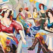 Cafe by Kerman, Michael