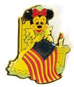 1989 Minnie Mouse Betsy Ross Pin
