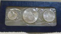 1976 Sil Unc 3 pc BiCentennial 40% Sil