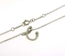 Tiffany & Co Elsa Peretti Leatther C Necklace