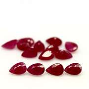 Heated only! 8.69ct violet red Ruby set