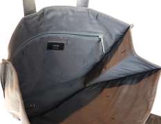 Fendi Bag Monster Bug Eyes Black Nylon Tote