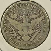 1912 Barber Half Dollar