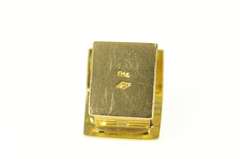 18K Yellow Gold 3D Log Cabin House Home Building Charm/Pendant