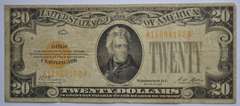 First and Only Small Size 1928 $ 20 Gold Certificate