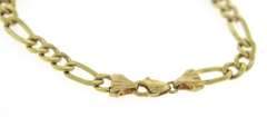 Amazing 18kt Figaro Link Bracelet