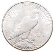 1925-S Peace Silver Dollar
