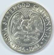 Super Gem BU 1946 Iowa Commemorative Half Dollar