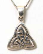 Sterling Silver Chain with Astra Symbol Pendant