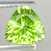 Radiant spring green 1.38ct untreated Peridot