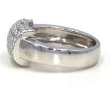 Elegant 14kt WG Pave Diamond Ring