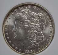 1890 O BU Morgan Dollar