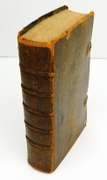 1814 Antique German Leather Bible with Genealogy
